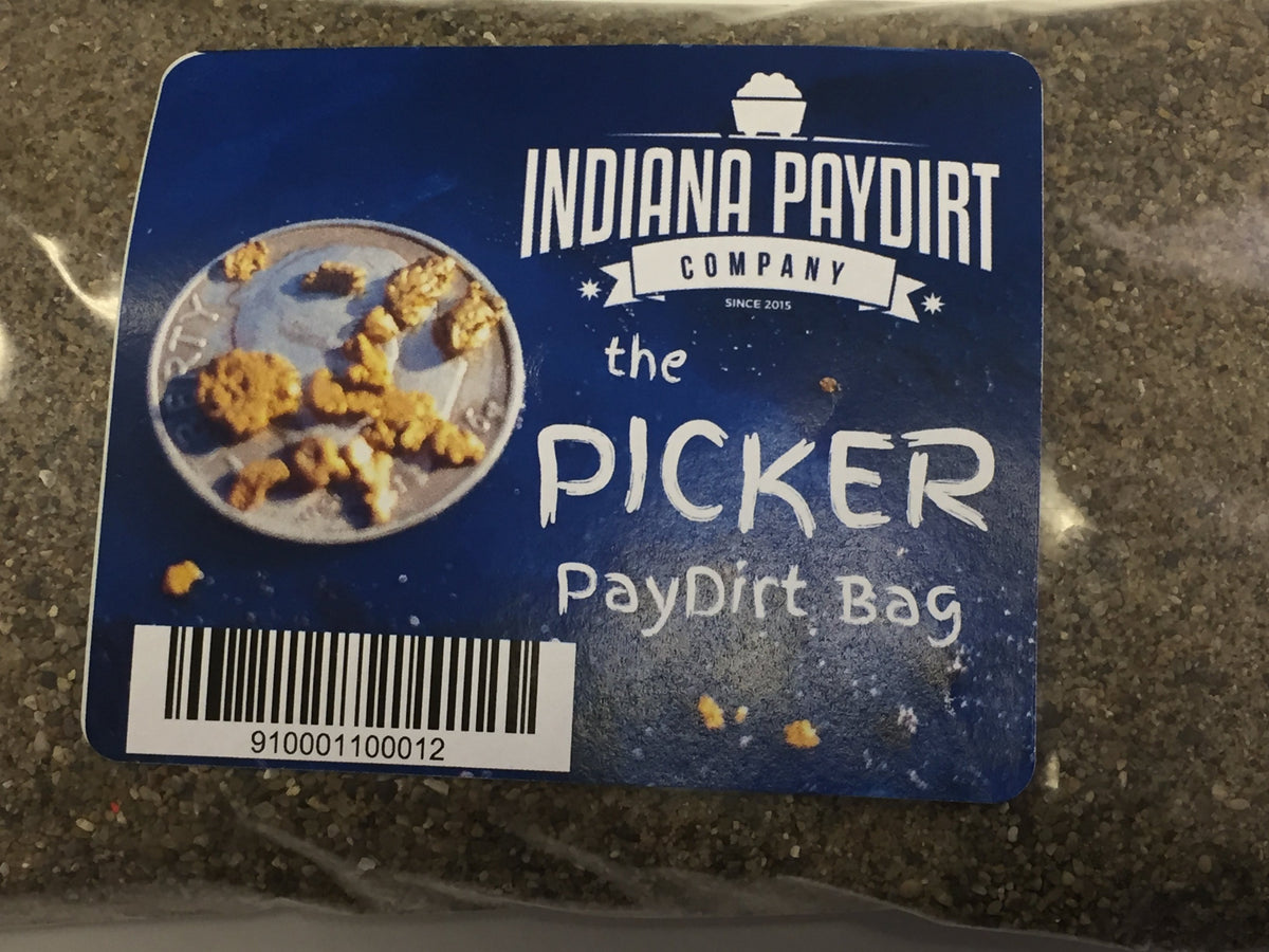 Indiana PayDirt Company - the PICKER PayDirt Bag – Prospecting Gear
